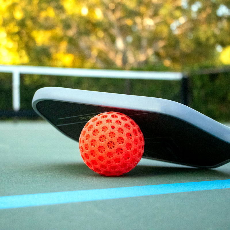 DigiPro Quiet Pickleball on outdoor court with paddle